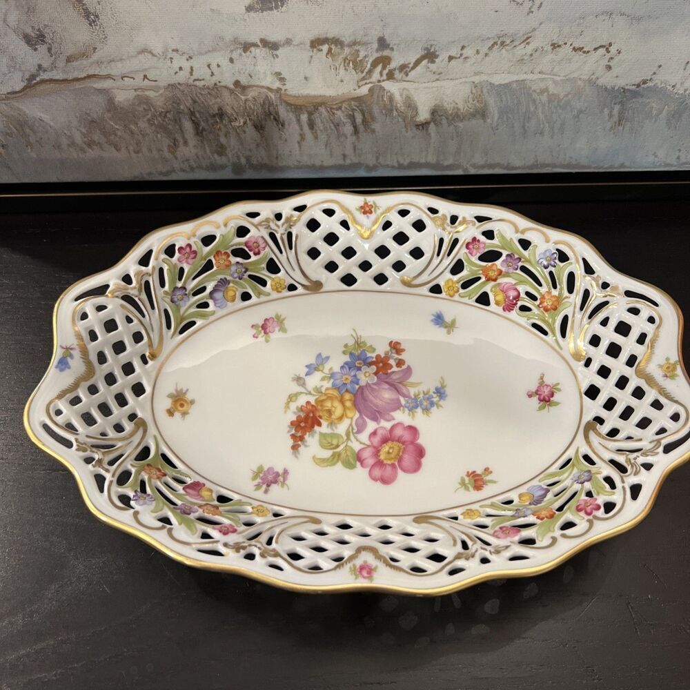 VTG Oscar de la Renta Royale Fine China Salad Dessert Plate West Germany